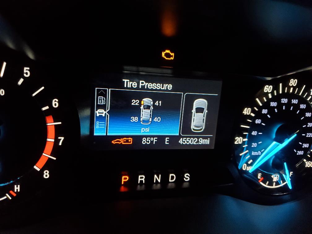 Check Tire Pressure Ford Fusion